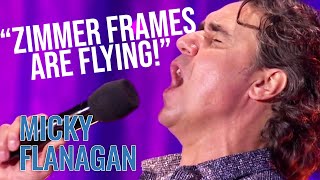 Saga Holidays  Micky Flanagan  An Another Fing Live [upl. by Grimonia]