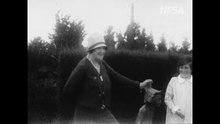 Dame Nellie Melba at Coombe Cottage 1927 [upl. by Neyuh]