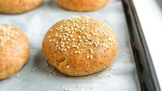 KETO HAMBURGER BUNS  EASY KETO BUNS RECIPE [upl. by Naejamron683]