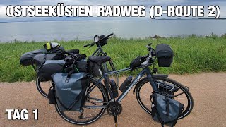 Radreise 2020 Ostseeküsten Radweg DRoute 2  Tag 1 [upl. by Huxham89]