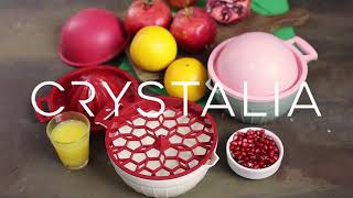 Crystalia Pomegranate Deseeder and Citrus Lemon Squeezer [upl. by Filbert]