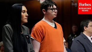 Michigan School Shooter Ethan Crumbley Sentenced To Life In Prison [upl. by Assilrac]