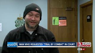 Man Who Requested quotTrial by Combatquot in Court [upl. by Brigida680]