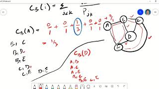 Link Analysis Betweenness centrality [upl. by Nolyad608]