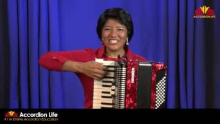 How to Play the Accordion Lesson 1  Getting started right [upl. by Aikkin366]