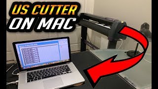 USING A US CUTTER VINYL PLOTTER ON A MAC [upl. by Line]