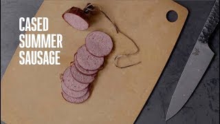 MeatEater Recipe Cased Summer Sausage [upl. by Burnside]