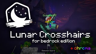 lunar crosshair modminecraft bedrockmod 116 mcpe [upl. by Nycila292]