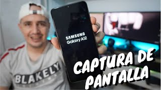 SAMSUNG GALAXY A12 📲 Como Hacer un Screenshot FÁCIL O Captura De Pantalla 👉  Orientador Movil [upl. by Kalikow878]