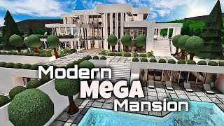 BLOXBURG MODERN MEGA MANSION TOUR [upl. by Gebhardt]