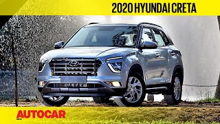 2020 Hyundai Creta Interior Revealed  Walkaround  First Look  Autocar India [upl. by Judy703]