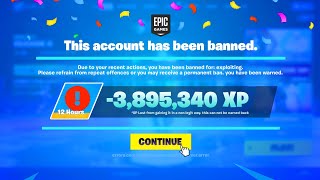 Fortnite XP GLITCHES Now Get You BANNED [upl. by Lytton120]