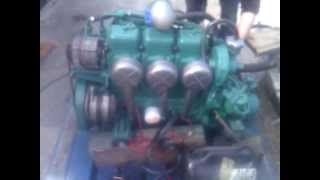 Volvo Penta MD17c 36hp Marine Diesel Engine [upl. by Seuguh]