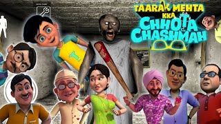 TAARAK MEHTA KKA CHHOTA CHASHMAH PLAY GRANNY HORROR GAME NEW EPISODE JHETALAL DAYA TAPU DADAJI [upl. by Virgil428]