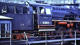 Reichsbahn in Magdeburg amp Halberstadt 1975  Steam in East Germany [upl. by Lrac]