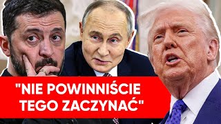 Burza po słowach Trumpa quotNie powiniście nawet tego zaczynaćquot [upl. by Abehsat197]