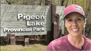 Pigeon Lake Provincial Park amp Campground 2022 ⛺️  Alberta  Campground Review [upl. by Acus]