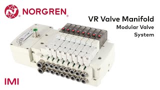 VR Valve Manifold  Modular Valve System For Pneumatic Air [upl. by Atinahc]