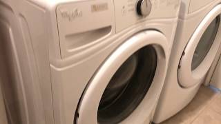 Solved Whirlpool Error F9 E1  how to find the pump filter [upl. by Petronia67]