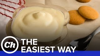 How to Make Easy Vanilla Pudding  The Easiest Way [upl. by Tryck]