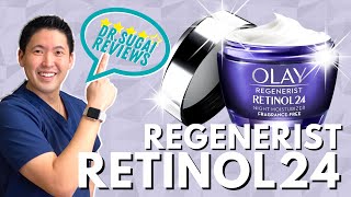 Dr Sugai Reviews Olay Regenerist Retinol 24 [upl. by Alleb]