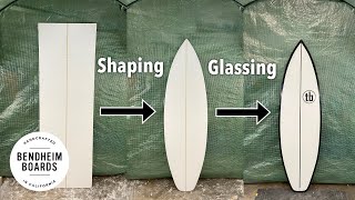 Surfboard Shaping amp Glassing HighPerformance Shortboard [upl. by Onaled857]