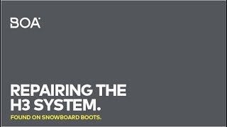 BOA  Repairing The H3 System [upl. by Evie]