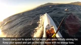 Surfski Downwind Basics [upl. by Etnuaed]