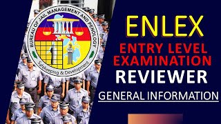 ENLEX  ENTRY LEVEL EXAMINATION REVIEWER  BJMP General Information [upl. by Felice]