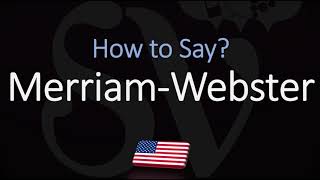 How to Pronounce Merriam Webster CORRECTLY [upl. by Pevzner647]