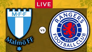 MALMO vs RANGERS  LIVE Champions League Qualification  Football Match [upl. by Mahmoud]