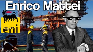 Enrico Mattei the Founder of Eni  English Subtitles Potere e Petrolio ISTITUTO LUCE [upl. by Rednazxela]