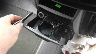 Mercedes sprinter cup holder removal [upl. by Dahle804]