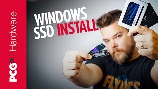 How to install Windows on your new SSD  OS install [upl. by Chap]