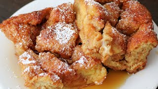 Easy Baked French Toast Casserole Recipe  Delicious and Simple Breakfast [upl. by Thierry595]