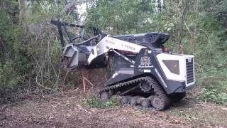 Fraser Earthworks  Terex Forestry Machine Mulching [upl. by Gairc581]