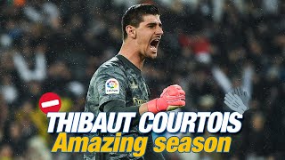 💪 Thibaut Courtois best Real Madrid saves 201920 [upl. by Ednalrym]