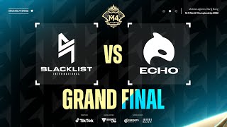 EN M4 Grand Final  BLCK vs ECHO Game 1 [upl. by Ecyac]