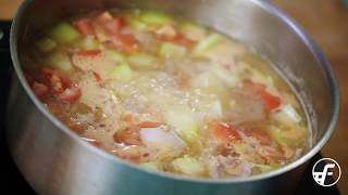 Green Papaya Chicken Soup with Ginger Recipe [upl. by Davidde]