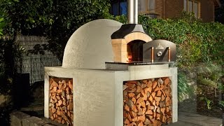 How to Build our Wood Fired Brick Pizza Oven Kit [upl. by Daniyal390]