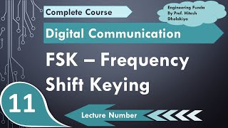 Frequency Shift Keying FSK definition waveform multi level FSK Bandwidth amp Modulation Explained [upl. by Nehte]