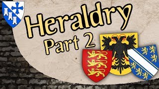 Intro to Heraldry Part II  Tinctures charges and the blazon [upl. by Leamhsi]