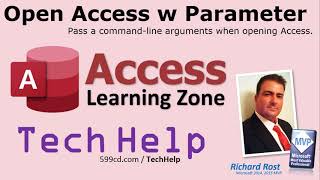 Opening Microsoft Access with Command Line Parameters Switches Arguments  Command Function [upl. by Alioz]