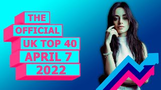 UK Official Chart Top 40 April 1 2022 [upl. by Aihcila]