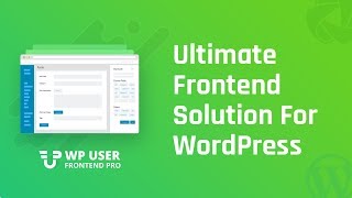 How To install amp Setup WP User Frontend [upl. by Lurette]