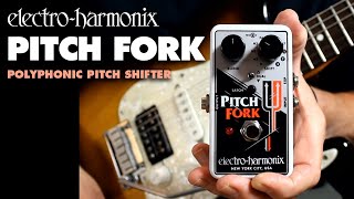 ElectroHarmonix Pitch Fork Polyphonic Pitch Shifter Pedal Demo by Bill Ruppert [upl. by Noffihc615]