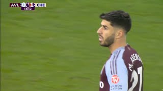 Gol de Marco Asensio  Aston Villa vs Chelsea 21  Resumen  Premier League 202425 [upl. by Nirak636]