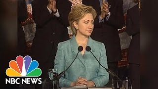 Hillary Clinton As Senator  Flashback  NBC News [upl. by Ycart]