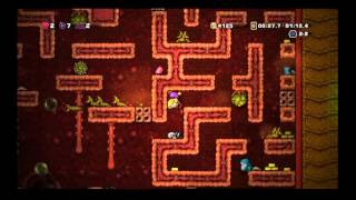 Spelunky Worm Vore  Digested alive in stomach acid [upl. by Ardnama]