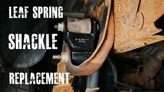 Leaf Spring Shackle Replacement [upl. by Atirys752]